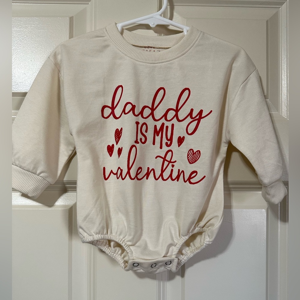 SOLD Daddy Is My Valentine Bubble